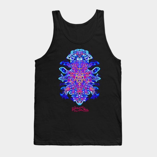 Psychedelic fantasy Tank Top by MetaRagz